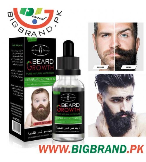 Natural Organic Beard Growth Oil